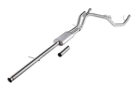 Signature Series Exhaust System Fits 2019-2026 (New Body) Silverado/Sierra 1500 Crew Cab/Double Cab Models With 5.3L And Factory Dual Tailpipes, 304 Stainless Steel Exhaust Flowmaster
