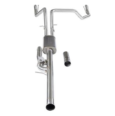 Signature Series Cat-Back Exhaust System Fits 2024-2026 GM 1500 6.2-Liter, Signature Series Cat-Back Exhaust System, With Active Valve, 304 Stainless Steel Flowmaster
