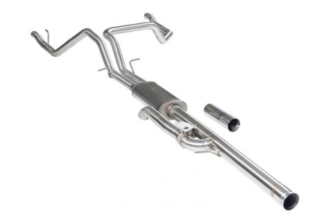 Signature Series Cat-Back Exhaust System Fits 2024-2026 GM 1500 6.2-Liter, Signature Series Cat-Back Exhaust System, With Active Valve, 304 Stainless Steel Flowmaster