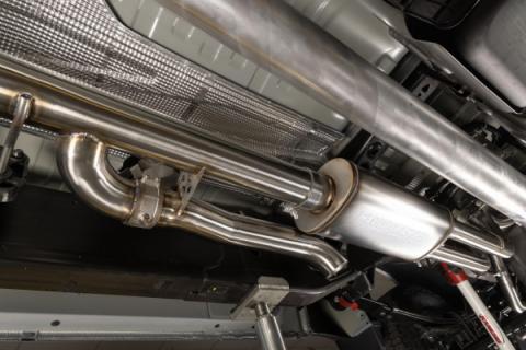 Signature Series Cat-Back Exhaust System Fits 2024-2026 GM 1500 6.2-Liter, Signature Series Cat-Back Exhaust System, With Active Valve, 304 Stainless Steel Flowmaster