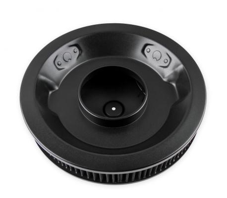 Demon Air Cleaner 14 Inch Black Demon Branded 14 Inch Black Air Cleaner Assembly With Reusable Gauze Style Filter Element Demon Fuel Systems