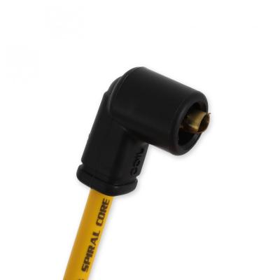 Spark Plug Wire Set- 8.8Mm-Spiral Suppression- Universal Vari-Angle Boots-Yellow 8033, Spark Plug Wires, 8.8Mm, Spiral Core, Yellow, Set ACCEL