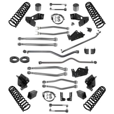 JK 4.5 Inch Lift Stage 4 Suspension System 07-18 Wrangler JKU 4 DR Synergy MFG