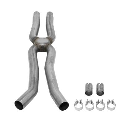 Scavenger Series X-Pipe Kit Fits 2015-2017 Ford Mustang Gt Coupe And Convertibles With 5.0L Engine Flowmaster