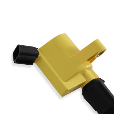 Ignition Upgrade Kit- 1998-2008 Ford 4.6L/5.4L/6.8L 2-Valve, Yellow 8-Pack Includes 8-Pack Of Hp Copper Spark Plugs (P/N 8196) &amp; 8-Pack Of Igniiton Coils (P/N 140032-8) ACCEL