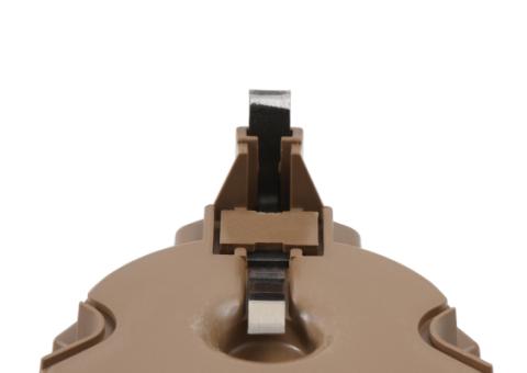 Distributor Cap &amp; Rotor Kit Hei Style Tan 1972-1986 Various GM Clamp Down Cap ACCEL