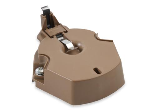 Distributor Cap &amp; Rotor Kit Hei Style Tan 1972-1986 Various GM Clamp Down Cap ACCEL