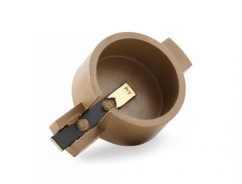 Distributor Cap &amp; Rotor Kit Hei Style Tan 1987-1993 Various GM Screw Down Cap ACCEL