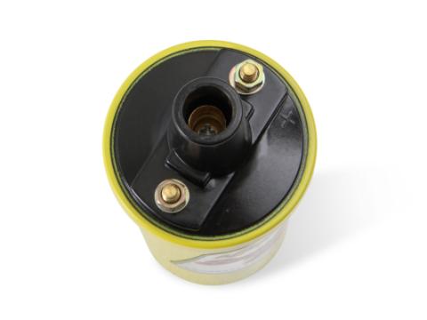 Ignition Coil Yellow 42000V 1.4 Ohm Primary Points Up To 6500 Rpm The 8140 Super Stock Ignition Coil Is A Canister Style Coil That Works With Oe Ignitions And Computers ACCEL