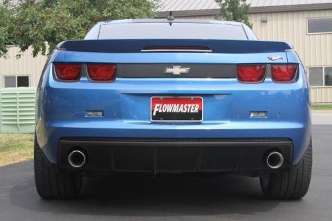 American Thunder Axle-Back Exhaust System 2010-2015 Chevrolet Camaro With 3.6L Engine Aggressive Sound Flowmaster
