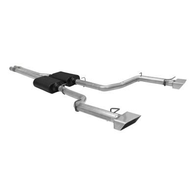 American Thunder Cat-Back Exhaust System 2008-2014 Dodge Challenger Srt8 With 6.1L Hemi And 6.4L Hemi Engines Aggressive To Moderate Sound Flowmaster