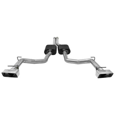 American Thunder Cat-Back Exhaust System 2008-2014 Dodge Challenger Srt8 With 6.1L Hemi And 6.4L Hemi Engines Aggressive To Moderate Sound Flowmaster
