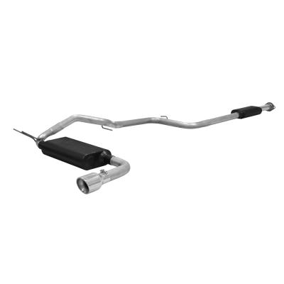 Force Ii Cat-Back Exhaust System 2012-2018 Ford Focus Hatchback With 2.0L Engine Does Not Fit Sedan Model Or St Moderate Sound Flowmaster