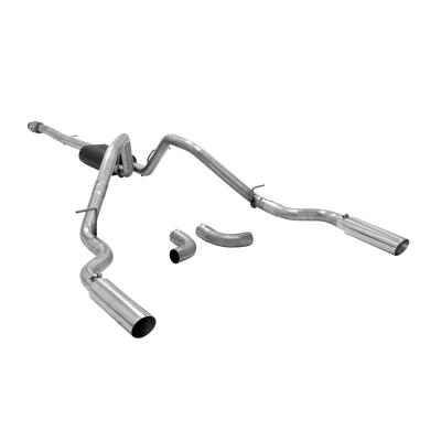 American Thunder Cat-Back Exhaust System 2014-2019 (Classic Body) Silverado/Sierra 1500 4.3L &amp; 5.3L Engines Aggressive To Moderate Sound Flowmaster