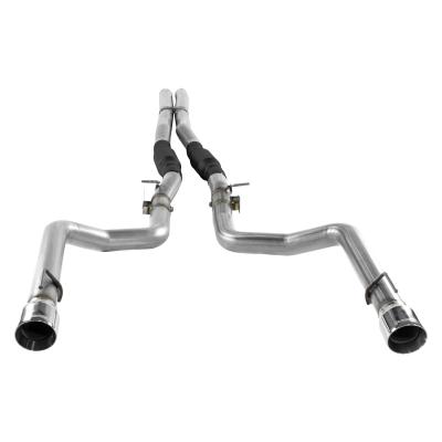 Outlaw Cat-Back Exhaust System 2017-2023 Dodge Charger R/T, Daytona With 5.7L Engine And Factory Active Exhaust Valves Aggressive Sound Flowmaster