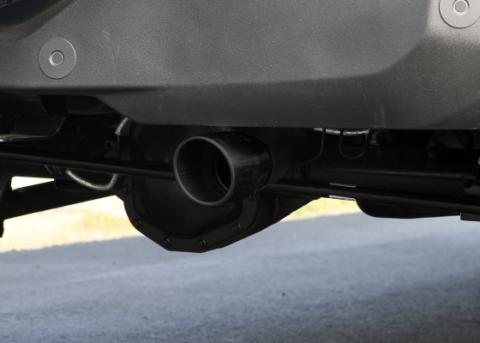 Outlaw Cat-Back Exhaust System Fits 2021-2025 Ford Bronco 2.3/2.7-Liter, Outlaw Cat-Back 3.00-Inch Stainless Steel Exhaust System, 4.00-Inch Black Chrome Tips, Dual Out Rear Exit, 2 Door Models Flowmaster