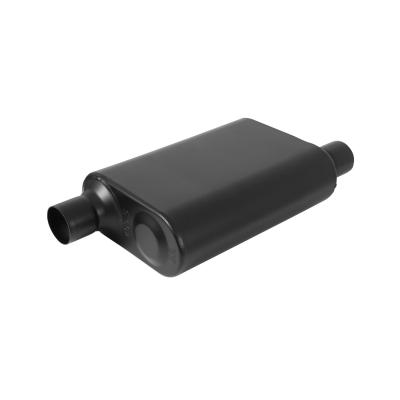Super 44 Series Chambered Muffler Super 44 Series Stainless Steel 2.25 Offset In 2.25 Offset Out Aggressive Sound Flowmaster