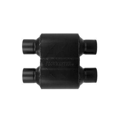 Super 10 Series Chambered Muffler Super 10 Series Stainless Steel 2.50 Inch In/Out Super Aggressive Sound Flowmaster