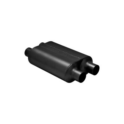 Super 40 Series Chambered Muffler Super 40 Stainless Steel 2.50 Dual In 2.50 Dual Out Aggressive Sound Flowmaster