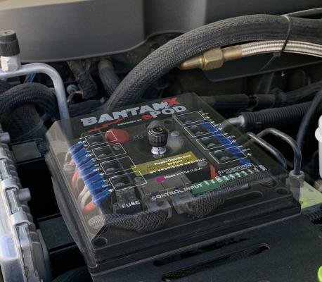 BantamX w/ Green LED Switch panel for JK 2007-2008