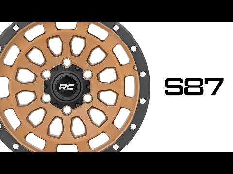 87 Series Wheel Simulated Beadlock Bronze/Black 17x8.5 6x135 +0mm Rough Country