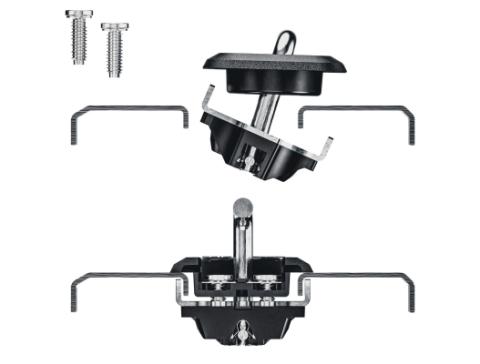 Flush Fit Retractable Tie-Down Anchors '14 -19 Toyota Tundra Regular Cab Extended Cab Hard Card Bullring