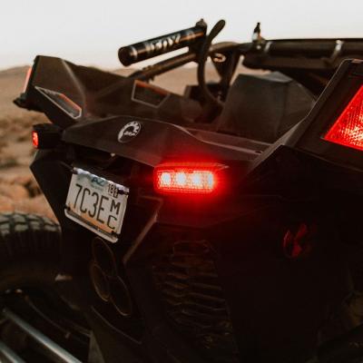 Diffused Rear Facing High/Low Surface Mount Red Pair SR-Q Pro RIGID Industries