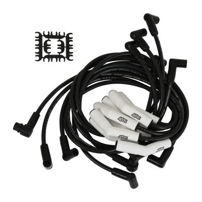 Spark Plug Wire Set Extreme 9000 Ceramic Ford Mustang 86-93/Truck 88-98 7.5L Custom Fit Extreme Heat Ceramic Boot Spark Plug Wire ACCEL