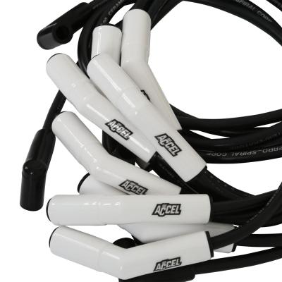 Spark Plug Wire Set Extreme 9000 Ceramic Ford Mustang 86-93/Truck 88-98 7.5L Custom Fit Extreme Heat Ceramic Boot Spark Plug Wire ACCEL