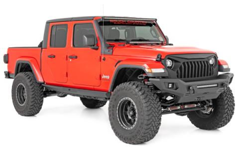 Rock Sliders Heavy Duty l 20-Up Jeep Gladiator JT 4WD Rough Country