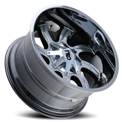 Cast Aluminum Wheels Twisted 9102 CH 22x12 Chrome 6 On 135/6 On139.7 Bolt Pattern -44 Offset Cali Offroad Wheels