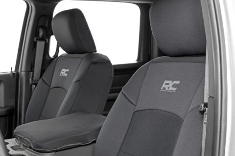 Seat Covers Front Row and Rear Row 60/40 Rear Seat Ram 2500 2WD/4WD (19-23) Rough Country