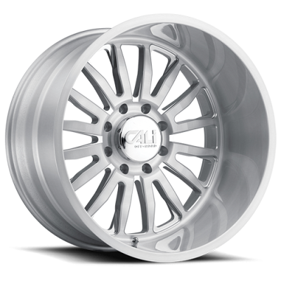 Cast Aluminum Wheels Summit 9110 SL 20x12 Brushed Brushed Silver 5 On 139.7 Bolt Pattern -51 Offset Cali Offroad Wheels