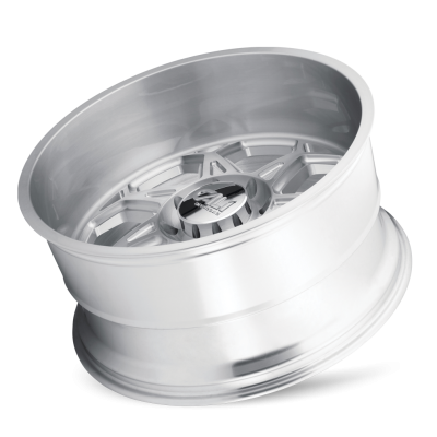 Cast Aluminum Wheels Sevenfold 9111 SL 22x12 Brushed Brushed Silver 6 On 135 Bolt Pattern -51 Offset Cali Offroad Wheels