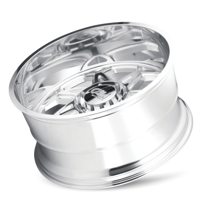 Cast Aluminum Wheels Sevenfold 9111 PO 22x12 Polished 6 On 135 Bolt Pattern -51 Offset Cali Offroad Wheels