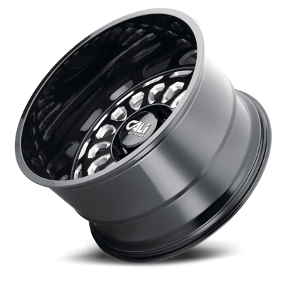 Cast Aluminum Wheels Paradox 9113 GB 20x10 Milled Spokes Gloss Black 5 On 127 Bolt Pattern -25 Offset Cali Offroad Wheels
