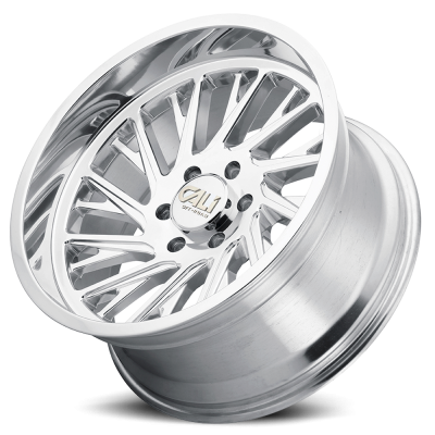 Cast Aluminum Wheels Purge 9114 PO 20x12 Milled Spokes Polished Silver 6 On 135 Bolt Pattern -51 Offset Cali Offroad Wheels