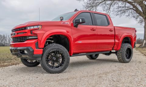 92 Series Wheel Machined One-Piece Gloss Black 20x12 6x135 -44mm Rough Country