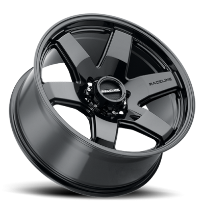 Aluminum Wheels 20x9 Addict 942B Gloss Black Multi Spoke -12 Offset 6 on 139.7 Bolt Pattern 106.1 Bore Raceline