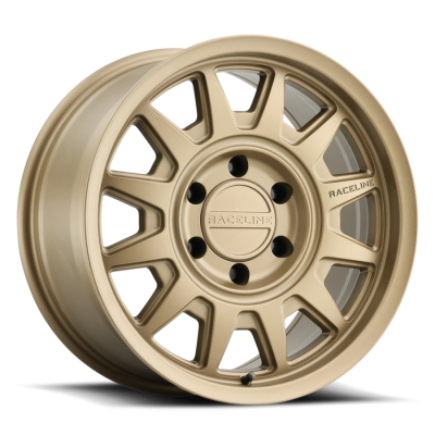 Aluminum Wheels 17x9 Aero HD 952BZ Satin Bronze Gold -12 Offset 5 on 127 Bolt Pattern 78.1 Bore Raceline