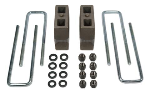 5.5 Inch Rear Block &amp; U-Bolt Kit 88-98 Chevy/GMC Truck 1500 2500 &amp; 3500 4WD 92-98 Chevy/GMC Suburban 1500 &amp; 2500 4WD/94-98 Tahoe/Yukon 4WD Tuff Country