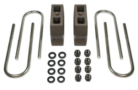 5.5 Inch Rear Block &amp; U-Bolt Kit 94-01 Dodge Ram 1500 4WD 0.75 Inch Lift Tuff Country
