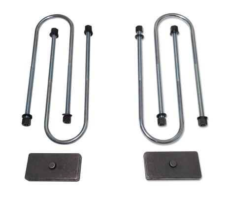 1 Inch Rear Block &amp; U-Bolt Kit 13-18 Dodge Ram 3500 4WD Tuff Country