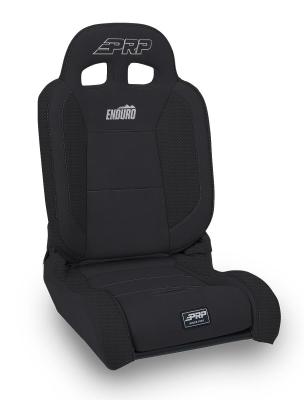 EnduroDaily Reclining Suspension Seat Black Vinyl Driver PRP Seats