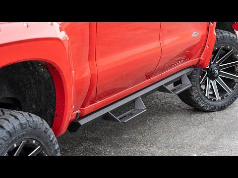 Jeep Cab-Length AL2 Drop Steps 18-20 Wrangler JL 4-Door Rough Country