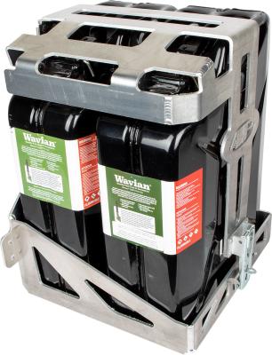 Aluminum Jerry Can Holder for 05-15 Toyota Tacoma All Pro Off Road