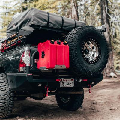 RotopaX Carrier for Dual Swing Out Rear Bumper with DLX T-Handle for 05-15 Toyota Tacoma All Pro Off Road
