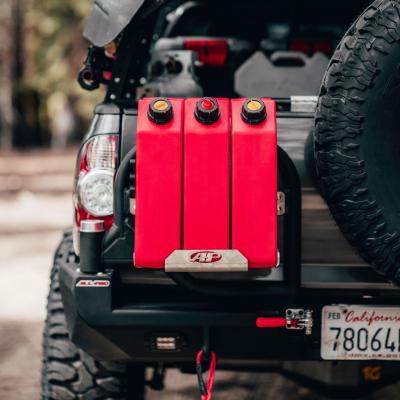 RotopaX Carrier for Dual Swing Out Rear Bumper with DLX T-Handle for 05-15 Toyota Tacoma All Pro Off Road