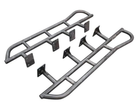 FJ Cruiser Rock Sliders 60.0 Inch Bare without Fill Plates 06-14 Toyota FJ Cruiser All Pro Off Road