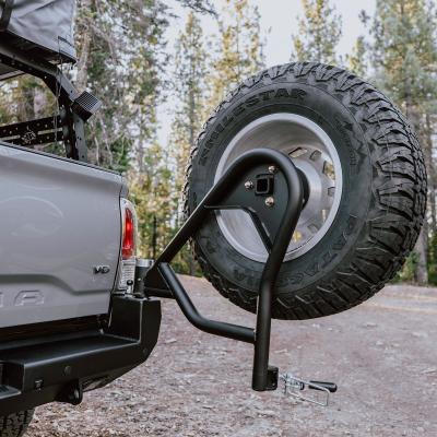 16-23 Toyota Tacoma Dual Swing Out Bumper Black Powdercoat All Pro Off Road